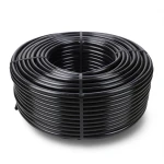 HDPE Plastic Coil Pipe Pressure 6.3 Bar PE 100 Size 110 mm SDR 26 Black