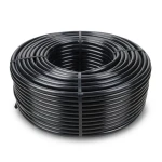 HDPE Coil Pipe Nominal Pressure 6.3 Bar PE 100, Outside Diameter 125 mm SDR 26, Thickness 4.8 mm Black