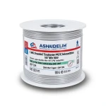 سلك نحاس مجدول 3 AWG مطلي بالقصدير عزل PVC 105°C أبيض 600 فولت 500 قدم | شركة كابلات الشرقية للصناعة