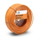 كابل نحاس THHN/THWN معزول بمادة PVC 105° قطر 3.0 مم 600 فولت طول 2500 قدم برتقالي | شركة الفنار