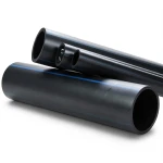 HDPE Pipe 12.5 Bar Working Pressure PE 100, 180 mm Diameter SDR 33 Black