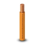 كابل نحاس THHN/THWN معزول PVC 105° قطر 3.4 مم 600 فولت طول 2500 قدم برتقالي | شركة الفنار Alfanar