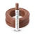 كابل نحاس THHN/THWN معزول PVC 105° قطر 3.4 مم 600 فولت طول 500 قدم بني | شركة الفنار - Image 1