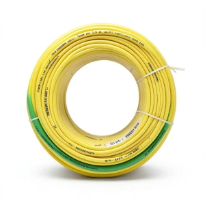 THHN/THWN Copper Cable PVC 105°C Insulation 3.31 mm² Diameter 3.4 mm 600 V 300 Ft Yellow with Green | Al Fanar