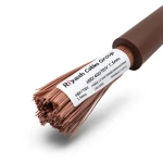 سلك نحاس شعر عزل PVC، مقاس 1.5 مم2، 450/750 فولت، بني | مجموعة كابلات الرياض