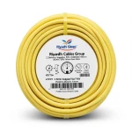 سلك كهرباء نحاس شعر 2.5 ملم 450/750 فولت، موصل قطر 2.2 مم، معزول PVC، اصفر | مجموعة كابلات الرياض