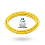 سلك نحاس شعر 10 مم2 450/750 فولت، قطر موصل 5 مم، عزل PVC، أصفر | كابلات الرياض من مجموعة كابلات الرياض