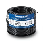 3/0 AWG Stranded Tinned Copper Electric Wire, PVC Insulated 105°C, Black, 600V, 500ft | Asharqiyah Cables Company for Industry