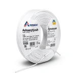 16 AWG Stranded Tinned Copper Electric Wire, PVC Insulated 105°C, White, 600V, 2500ft | Asharqiyah Cables Company for Industry