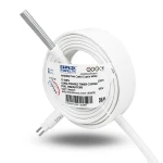10 AWG Stranded Tinned Copper Wire PVC Insulation 105°C White 600V 2500ft | Asharqiyah Cables Company for Industry