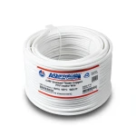 لفة سلك نحاس مجدول 6 AWG مطلي بالقصدير، عزل PVC 105°C، أبيض، 600 فولت، طول 500 قدم | شركة كابلات الشرقية للصناعة
