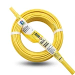 سلك كهرباء نحاسي مرن 16 ملم 450/750 فولت موصل 6.3 ملم معزول PVC أصفر - كابلات الرياض