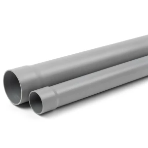 أنابيب UPVC كلاس 5 ضغط 16 بار مقاس 40 مم سمك 3.6 مم لون رمادي