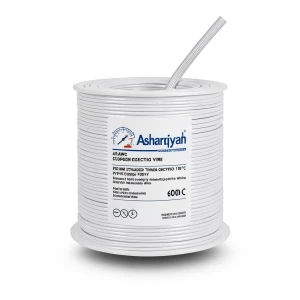 لفة سلك نحاس مجدول 4/0 AWG مطلي بالقصدير، عزل PVC 105°C، أبيض، 600 فولت، طول 500 قدم | شركة كابلات الشرقية للصناعة