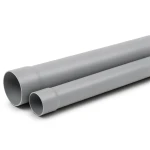 أنابيب UPVC كلاس 5 ضغط 16 بار مقاس 90 مم سمك 7.6 مم لون رمادي