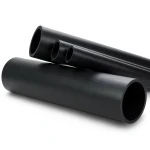 High Density Polyethylene Pipe Pressure 12.5 Bar PE 100, 140 mm SDR 33 Black