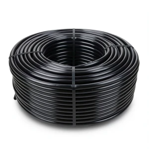 High Density Polyethylene Coil Pipe Nominal Pressure 12.5 Bar PE 100, 110 mm SDR 33 Black