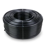 HDPE Coil Pipe Pressure 12.5 Bar PE 100, Outside Diameter 125 mm SDR 33, Black