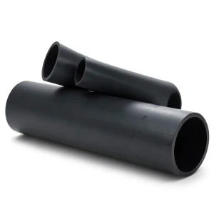 مواسير بلاستيك HDPE ضغط 6.3 بار PE 100 قطر خارجي 800 مم سماكة 30.6 مم لون اسود