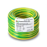 سلك تأريض نحاس مرن 2.5 ملم 450/750 فولت عزل PVC أصفر/أخضر | مجموعة كابلات الرياض