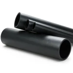 HDPE Pipe Pressure 6.3 Bar PE 100, Outside Diameter 160 mm SDR 26, Black