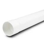 مواسير بلاستيك UPVC كلاس 3 مقاس 50 مم سمك 1.9 مم لون أبيض
