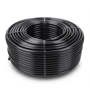 HDPE Plastic Coil Pipe Pressure 6.3 Bar PE 100 Size 110 mm SDR 26 Black