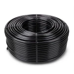 HDPE Coil Pipe Pressure 10 Bar PE 100, Size 25 mm OD, Thickness 1.8 mm, Black