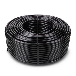 لفة أنابيب HDPE ضغط 10 بار PE 100، قطر خارجي 25 مم، سمك 1.8 مم، لون أسود