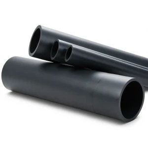HDPE Pipe Nominal Pressure 6.3 Bar PE 100 Size 140 mm Thickness 5.4 mm SDR 26 Black