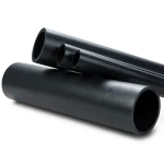 انابيب بلاستيك HDPE ضغط 12.5 بار PE 100، قطر خارجي 315 مم، سمك 23.2 مم، لون اسود