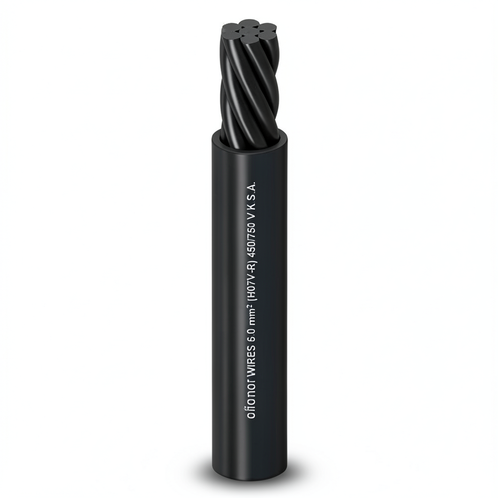 500sq mm Stranded Wire 450/750volts, Copper Conductor, Heat Resistant PVC Insulation, 300ft Length | Al Fanar