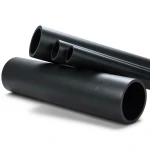 مواسير HDPE ضغط 6.3 بار سمك 45.9 مم لون اسود