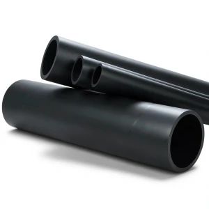 HDPE Pipe Nominal Pressure 6.3 Bar PE 100 Thickness 45.9 mm Black