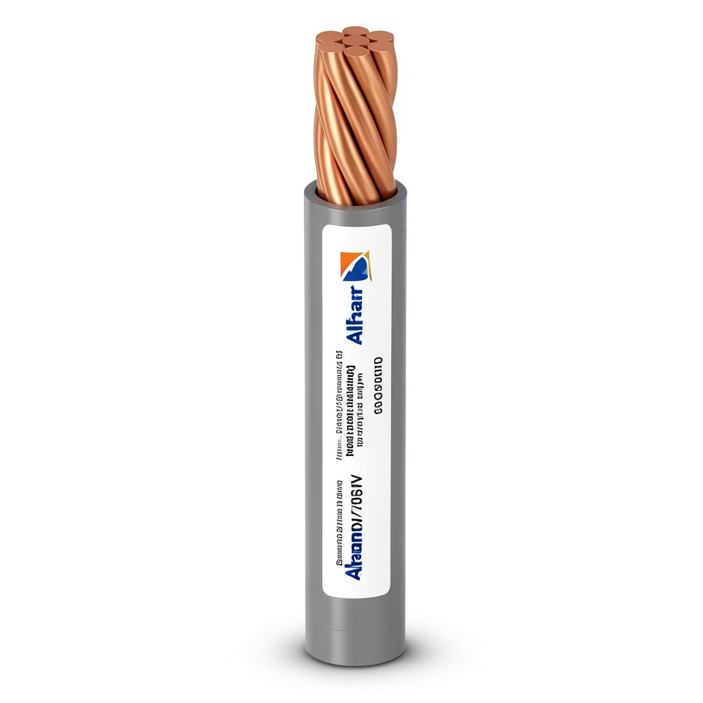 لفة سلك كهرباء مجدول 35 مم 450/750 فولت موصل نحاس قطر 2.65 مم معزول PVC مقاوم للحرارة | شركة الفنار