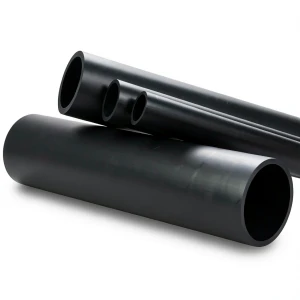 HDPE Pipe Nominal Pressure 6.3 Bar PE 100, Outside Diameter 225 mm SDR 26, Thickness 8.6 mm Black