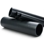 انابيب بلاستيك HDPE ضغط PN 12.5 بار PE 100 قطر خارجي 200 مم سماكة 14.7 مم لون اسود