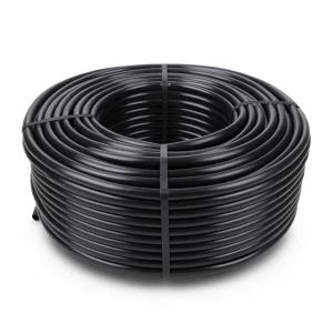 لفة أنابيب HDPE ضغط 10 بار PE 100، قطر خارجي 25 مم، سمك 1.8 مم، لون أسود