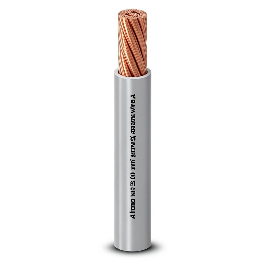 سلك مجدول الفنار 50 sq mm 450/750 Volts موصل نحاس 1.86mm قطر عزل PVC مقاوم للحرارة | شركة الفنار