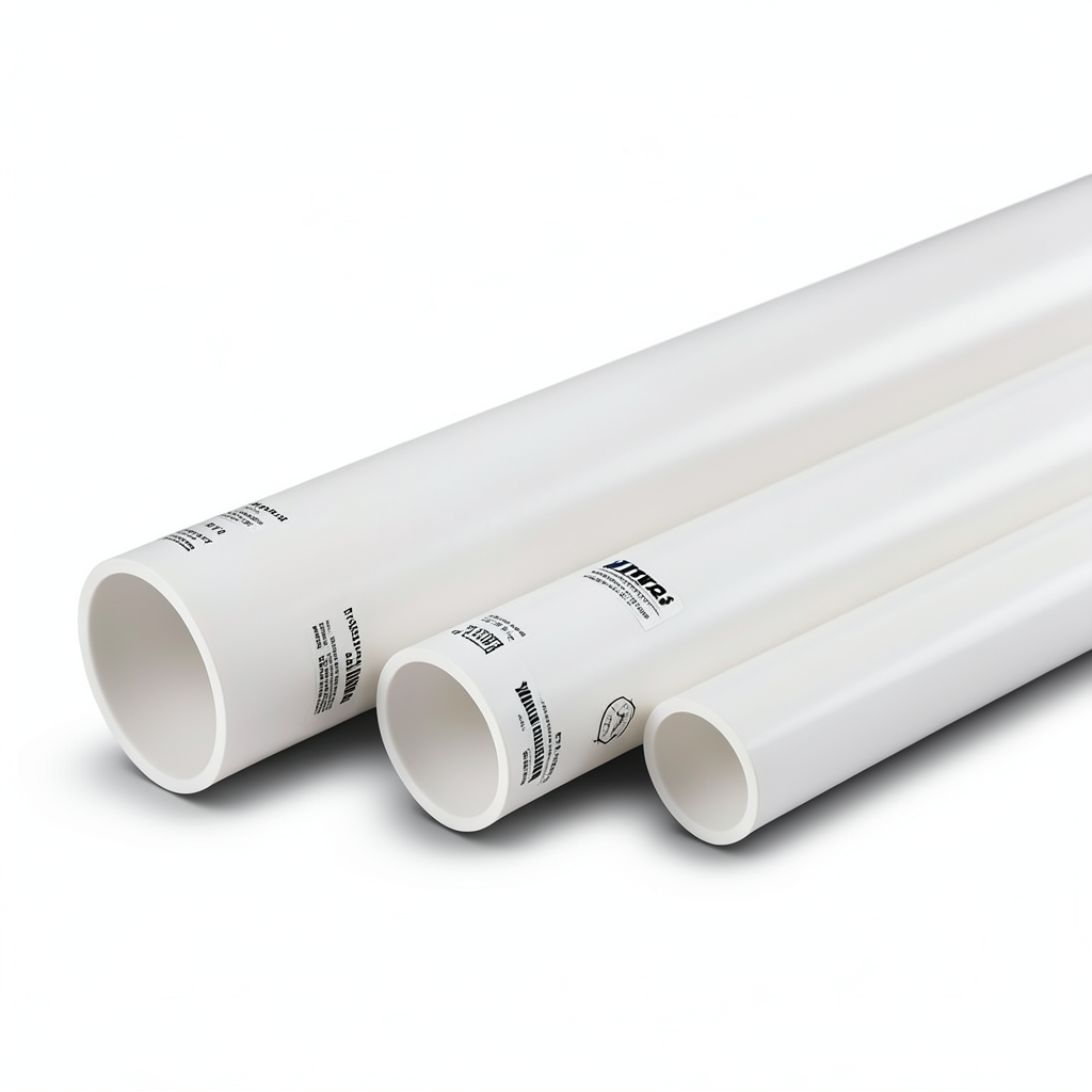 أنابيب UPVC مقاس 1 إنش ضغط 17.2 بار سمك 1.96 مم أبيض | بلاستيك الوطنية