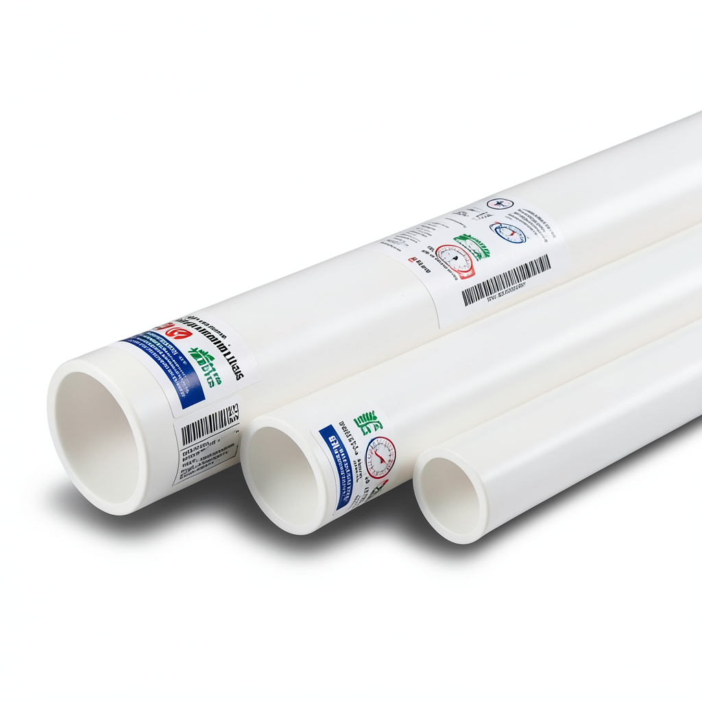 UPVC Pipes 1¼ Inch Size 17.2 Bar Pressure 2.49 mm Thickness White | Al Watania Plastics