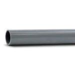 UPVC Pipes 160 mm Size 16 Bar Pressure, Gray Color