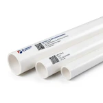 UPVC Pipes 1 ½ inch 17.2 Bar Pressure 2.84 mm Thickness White | Al Watania Plastics