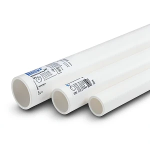 UPVC Pipes Nominal Pressure 17.2 Bar Size 2 inch Thickness 3.56 mm White | Al Watania Plastics