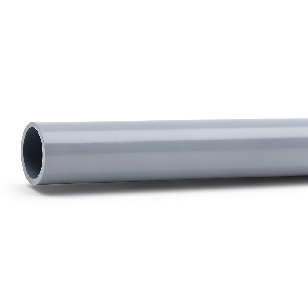 UPVC Pipes Nominal Pressure 16 Bar Size 50 mm Gray Color