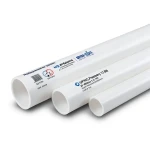 UPVC Pipes Nominal Pressure 13.8 Bar Size 6 Inch Thickness 8.03 mm White | Al Watania Plastics