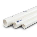 مواسير UPVC مقاس ¾ إنش ضغط اسمي 17.2 بار سمك 1.57 مم لون أبيض | بلاستيك الوطنية