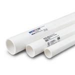 أنابيب UPVC مقاس 4 إنش ضغط 17.2 بار سمك 6.73 مم لون أبيض | بلاستيك الوطنية