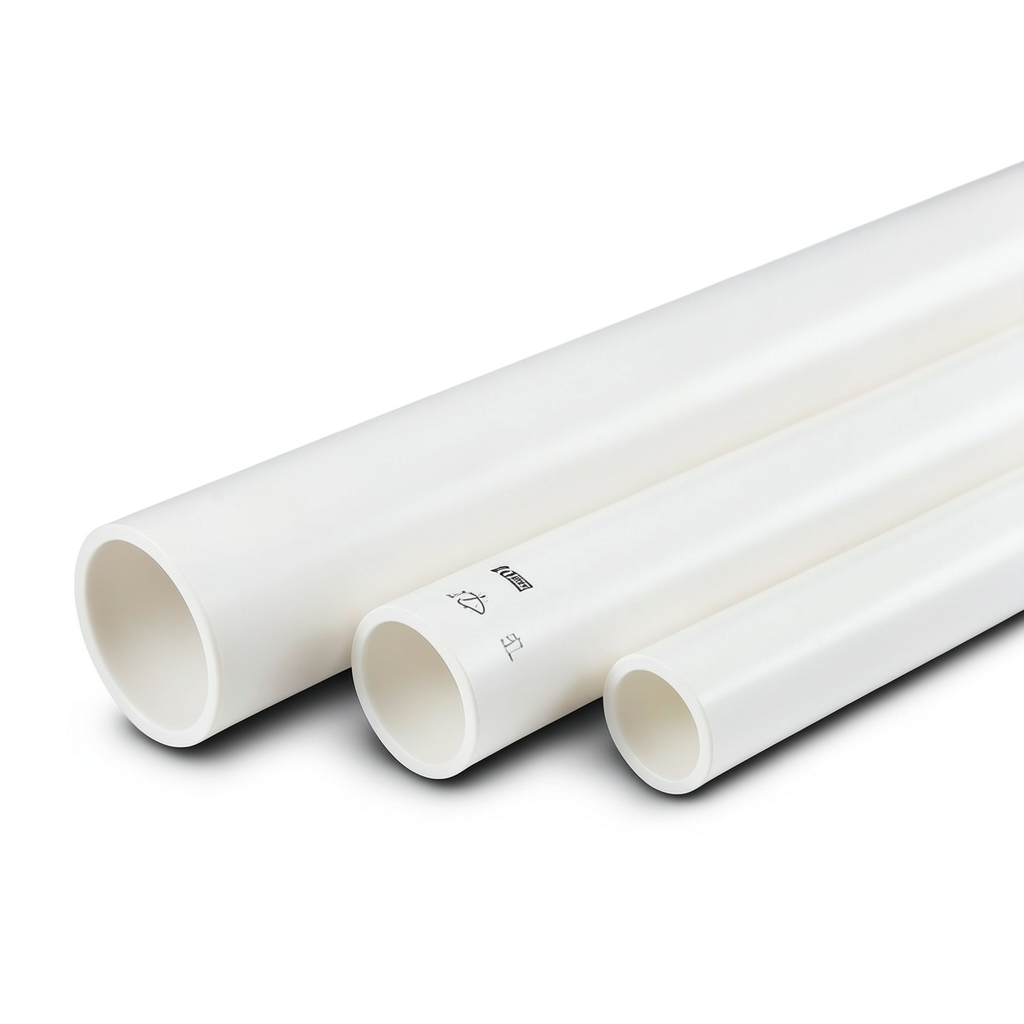 UPVC Pipes 1 ½ inch 17.2 Bar Pressure 2.84 mm Thickness White | Al Watania Plastics