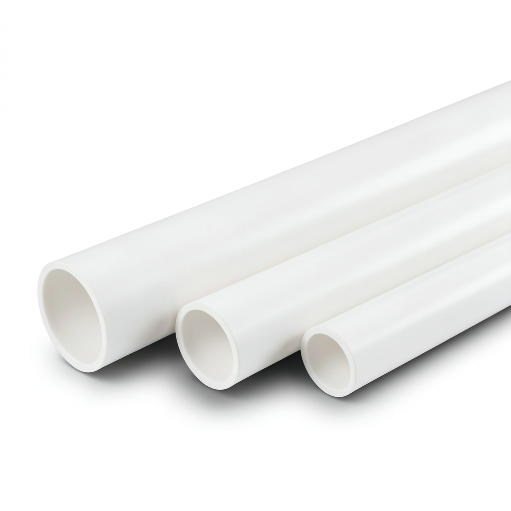 مواسير UPVC مقاس 3 إنش سمك 2.16 مم SDR 41 لون أبيض